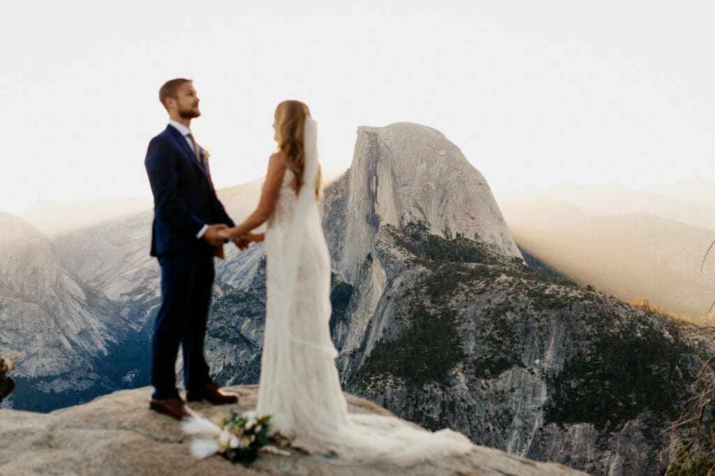 elopement vs wedding photography, yosemite national park elopement