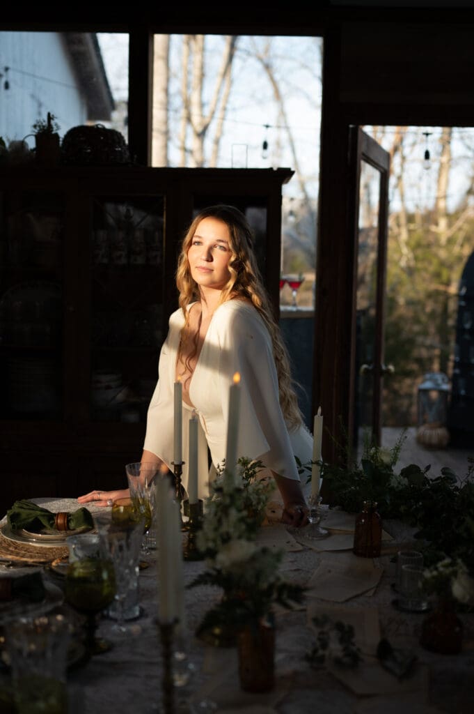 harsh light portrait photography