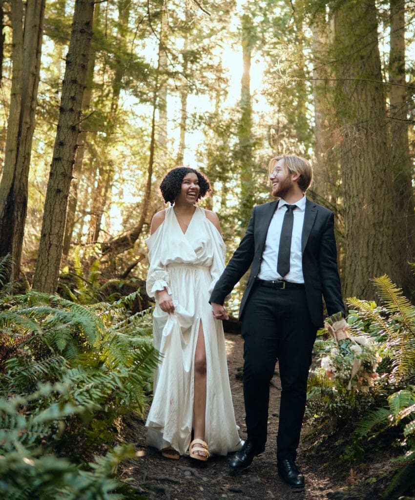 open shade photography wedding day